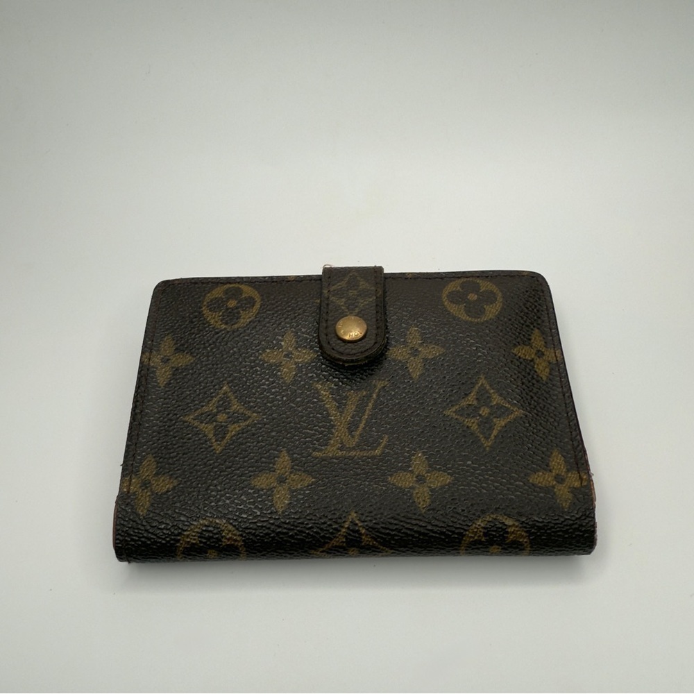 Louis Vuitton Brown Monogram French Purse Wallet Gold | Women’s | Used | - Picture 3 of 15